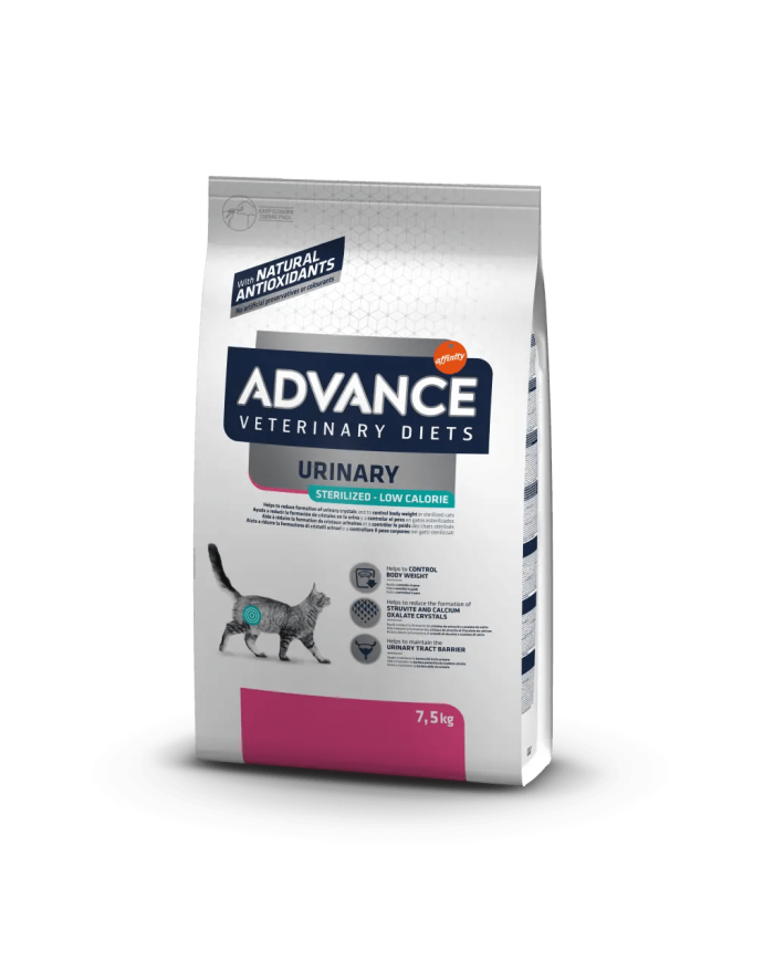 Advance Vet Diets Urinary Sterilized Low Calorie 7,5Kg