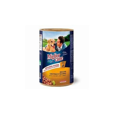 Raçõo Húmida cão de Aves MIGLIOR 1250G