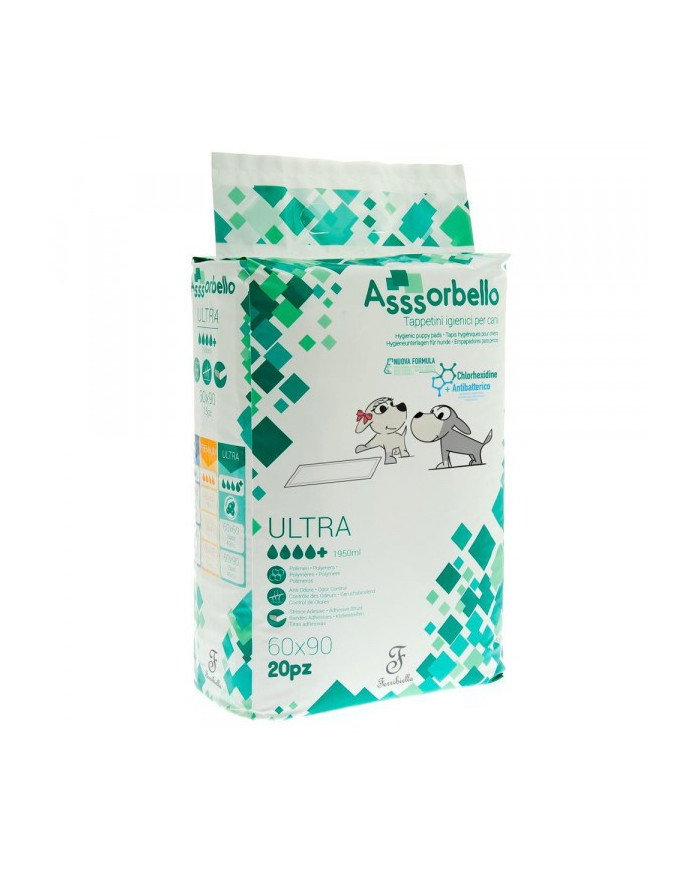 Resguardos Com Clorexidina Assorbello 60x90 -20pc