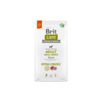 Ração Brit Care Cão Adulto Small Breed Hypoallergenic Lamb 7kgs