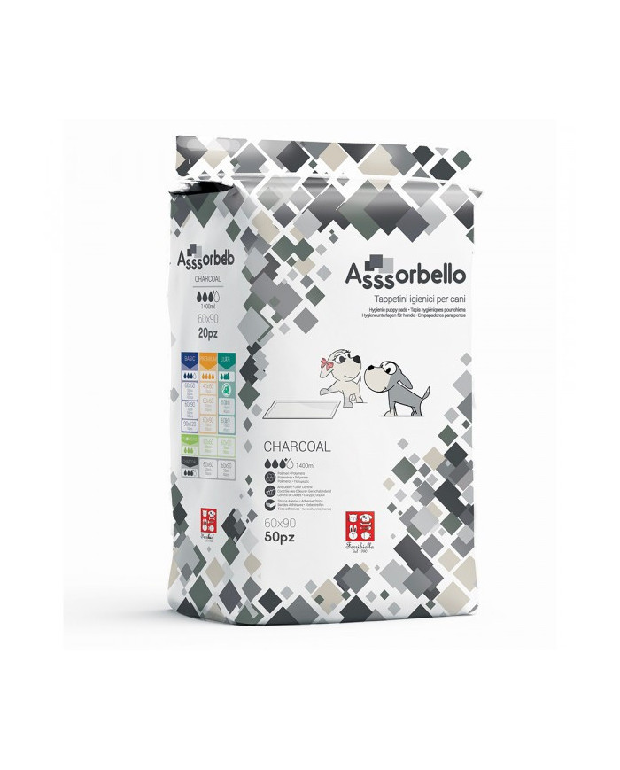 Resguardos com Carvão Ativado Cães 60 x 90 cm 50 Unidades