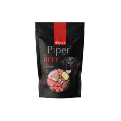 Piper - Alimento em patê para cão adulto - Fígado de vaca e batata 500gr