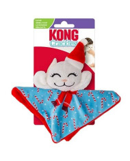 KONG Holiday Cat Crackles Santa Kitt
