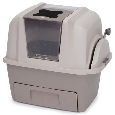 Catit Caixa de areia Gato Wc com Limpeza Automática SmartSift