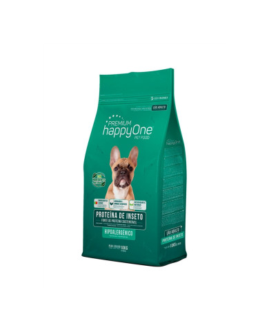 Happyone Premium Cão Adulto Hipoalergénico Proteína Inseto 10Kg
