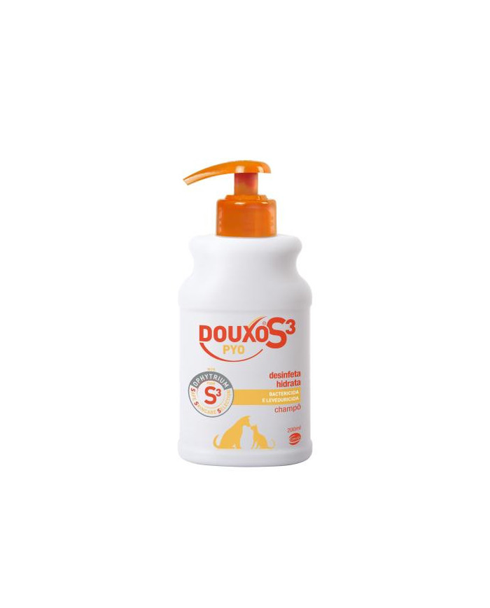 Douxo Pyo Champo para cães e gatos proteção cutânea 200 ml