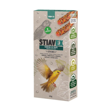 Barritas de fruta para canários 60 Gr