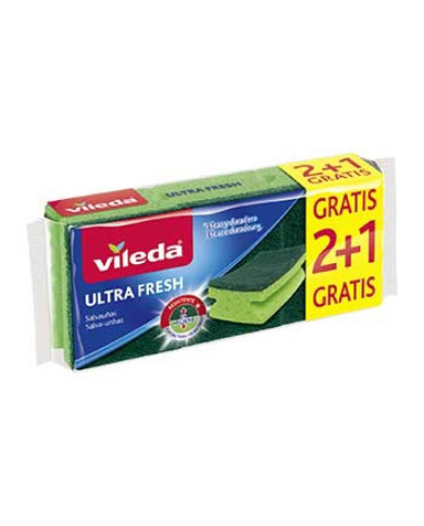 Esfregão Esponja Salva Unhas Ultra Fresh 2+1 Grátis