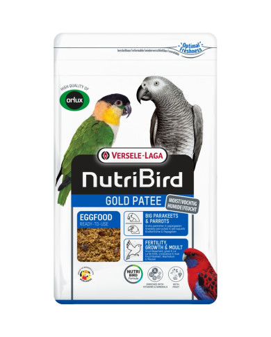 Versele Laga Orlux Gold Patee Psítacideos 1Kg