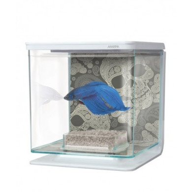 Marina AQUARIO KIT P/BETTAS 2 Lt. SKULL