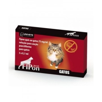 Fipon Spot-On Gatos - 3x0.7 ml