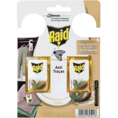 SC Johnson RAID ANTI TRACAS CEDRO 2X3G