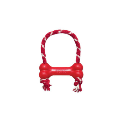 KONG CLASSIC GOODIE BONE COM CORDA X-SMALL