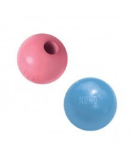 KONG Puppy Blue Ball with Hole Small