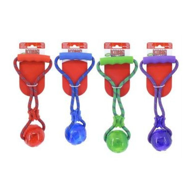 KONG Large Squeezz Ball w / Handle Medium