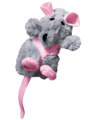 KONG brinquedo rato para gato com erva-gateira