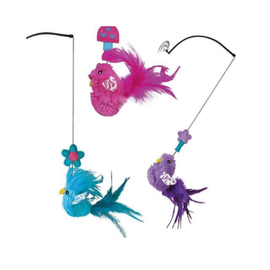 KONG cat window teaser rosa