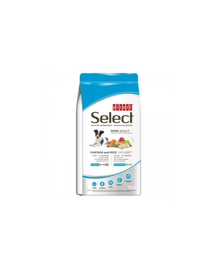 Ração Cão PICART SELECT MINI CÃO ADULTO FRANGO 8KG