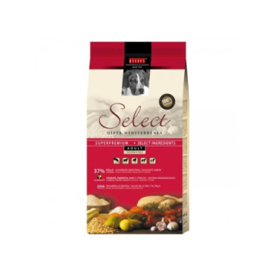 Ração Cão PICART SELECT SUPER PREMIUM CÃO ADULTO MÉDIO FRANGO  3KG