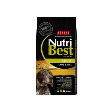 NUTRIBEST DOG PREMIUM - ADULTO BORREGO & ARROZ - 3kg