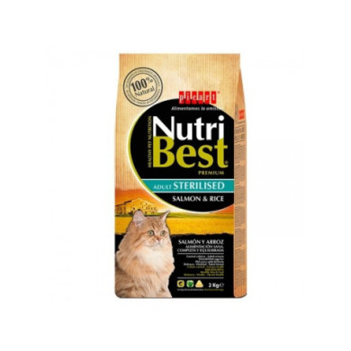 NUTRIBEST CAT PREMIUM - ADULT STERILISED - 8kg