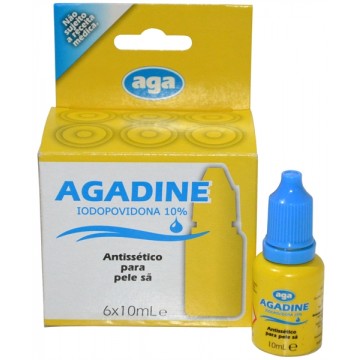 Agadine dermica 10% 6x10 ml