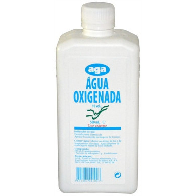 Agua oxigenada 1/2 lt