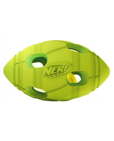 NERF LED BASH FOOTBALL, S  VERDE/LARANJA