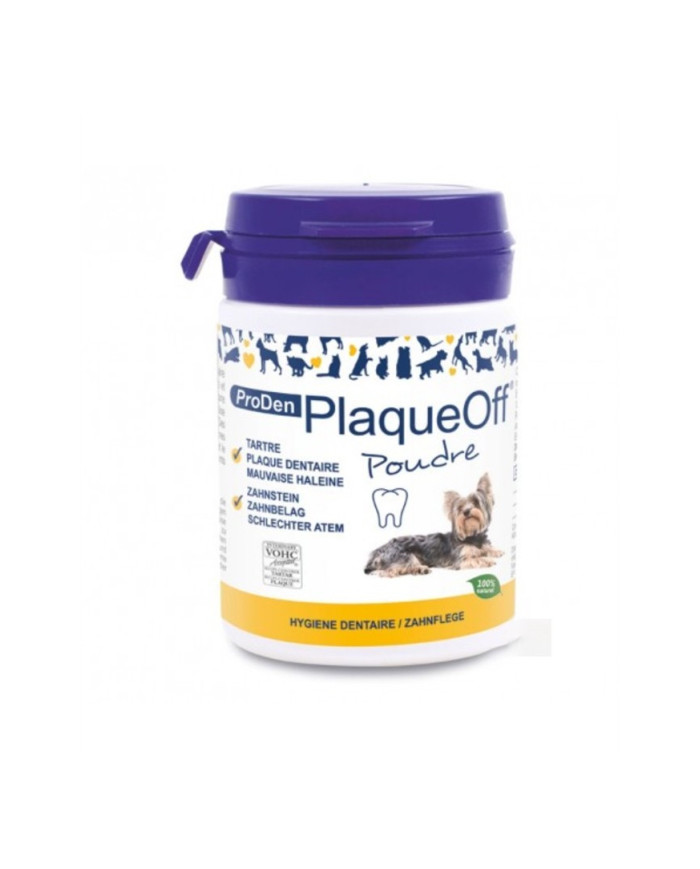Proden PlaqueOff higiene placa dentária cão 60gr